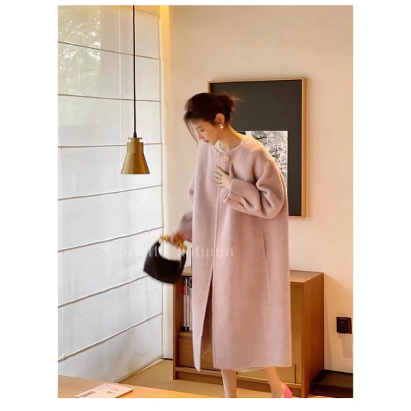 Top Quality Wool Trench Fashion Coat Women's Coats With Price - Image 4