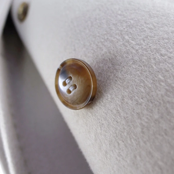 High Quality Women's Pure Cashmere Coat Fashion Design Double Breasted With Pockets Europe Suitable for Commuting to Work - Image 6