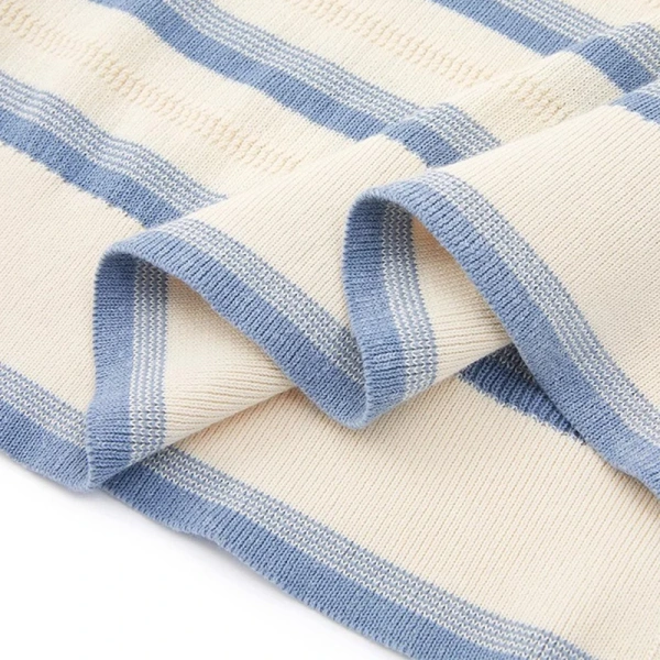 Summer Fashion T Shirt Knitwear Women Single Breasted Short Sleeve 100% Cotton Cardigan for Femme - Image 4
