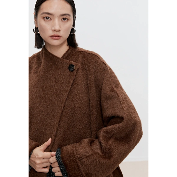 Top Luxury Alpaca Coat Imported From Peru - Image 5