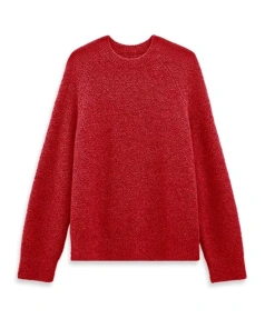 Solid Color Knitwear Pullover Women Luxury Crewneck Goat Cashmere Knitted Sweater