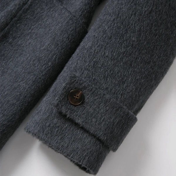 Winter Stand Collar Genuine Camel Cashmere Coat Double Faced Long Real Wool Coats Women With Belt - Image 4
