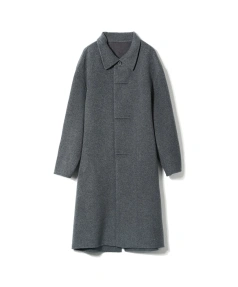Autumn Winter Single Breasted Woolen Coats Luxury 100% Real Sheep Wool Long Coat for Women
