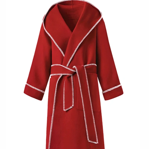 Winter High-grade Double-sided Tweed Long Wool Women's Jackets High-class Elegant Women's Solid Color Coat - Image 6