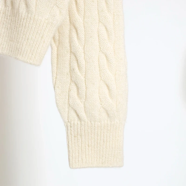 V Neck Cashmere Sweater Single Breasted 100% Cashmere Knitted Cardigan for Women - Image 5
