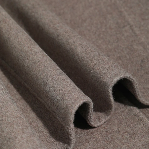 Double Faced Belted Cashmere Coat Winter Handmade Long Wool Coats for Women - Image 5