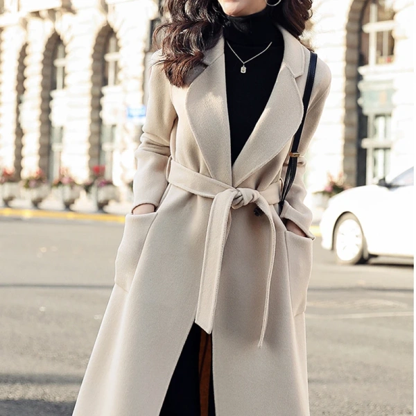 High-end 100% Wool Coat Handmade Quality Goods Ne Pattern  New Design Peru Hot Sale Jacket Commuting Frenulum - Image 6