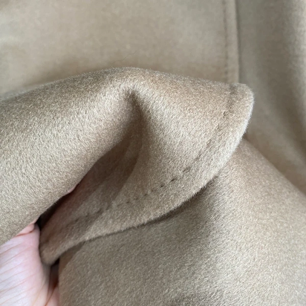 Winter High Quality Long Winter Wool Ladies Coat With Pocket Concealed Buckle New Design  Fashion Classic Commuting - Image 6