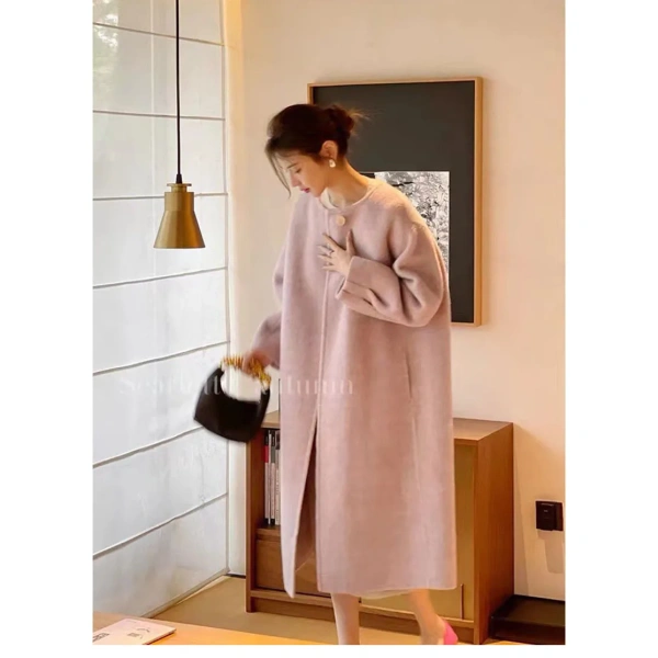 Top Quality Wool Trench Fashion Coat Women's Coats With Price - Image 6