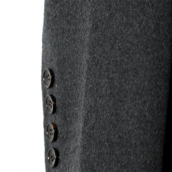 Double Faced Turn Down Collar Suit Jacket Winter Cropped Genuine Cashmere Wool Coats for Women - Image 5